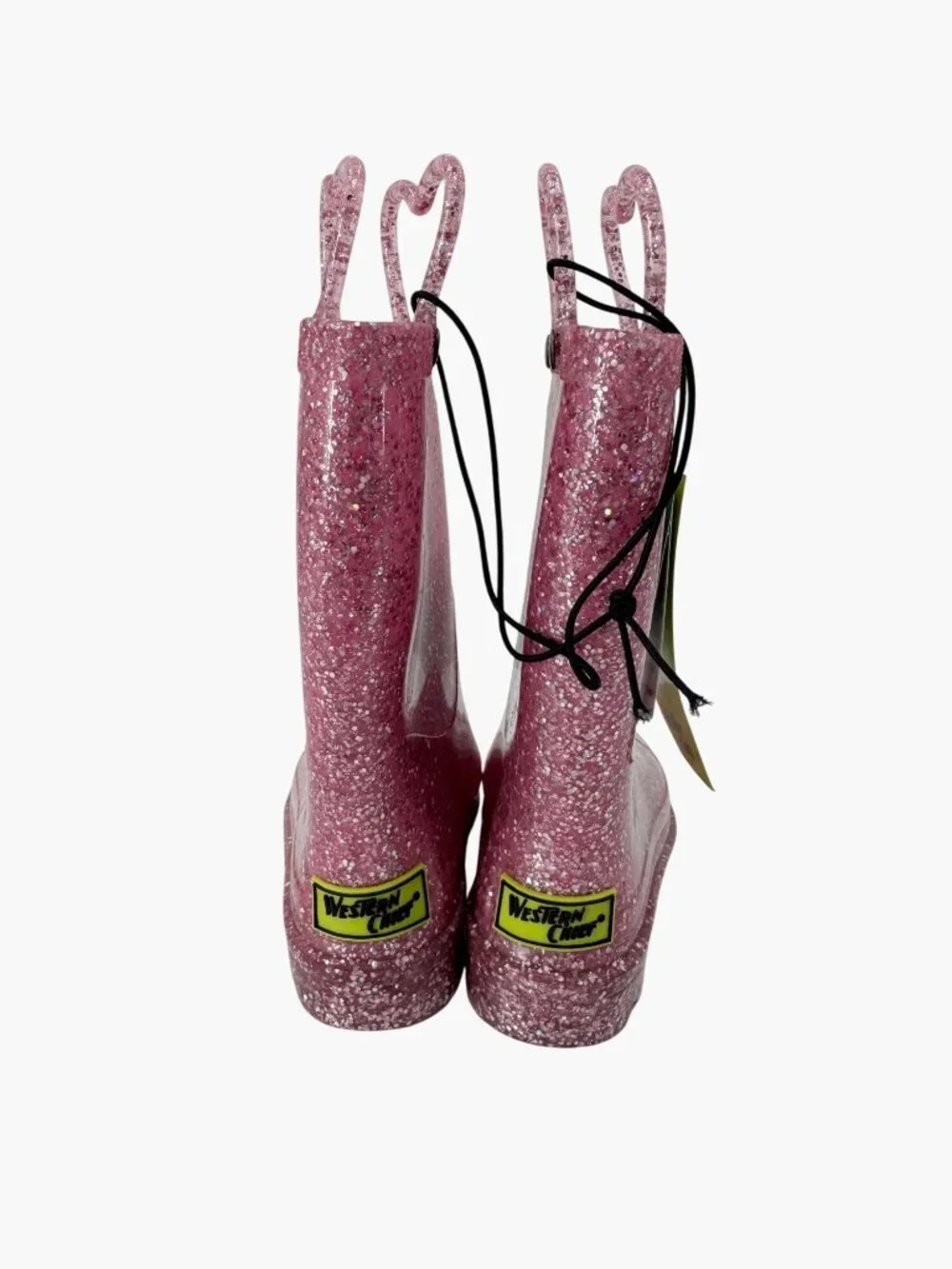 NEW Western Chief Toddler Abby Glitter Rain Boots - Pink